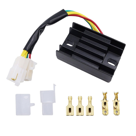 HiSport Voltage Regulator Rectifier Compatible with Arctic cat 250 2x4 1999-2003,cat 250 4x4 2001-2003,cat 300 2x4 1998-2001,cat 300 4x4 1998-2001;Suzuki GN 125,GZ250 1999-2000 2002-2010 32800-05300