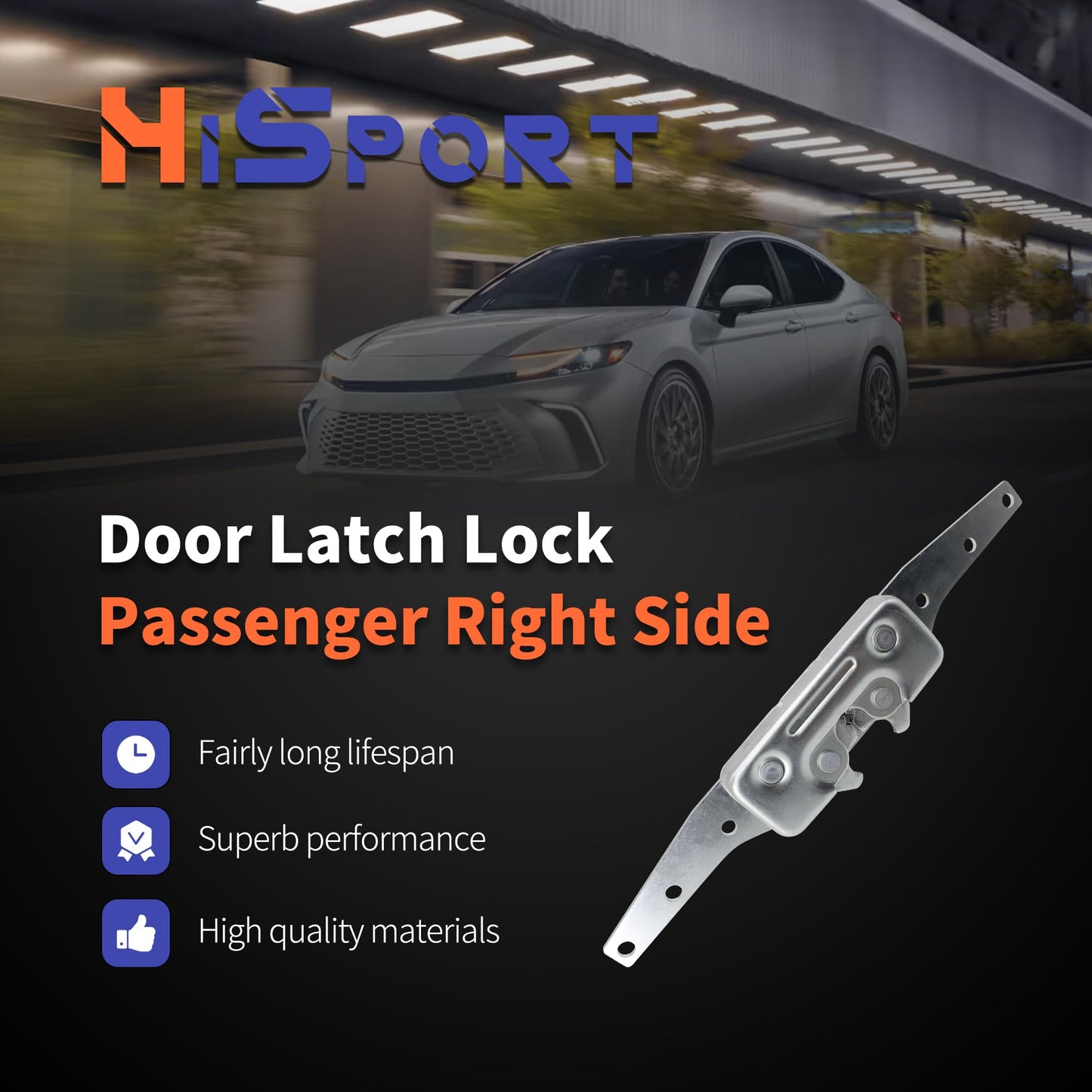 HiSport A1817847001 Door Latch Assembly Passenger Right Side Compatible with Freightliner FLD Columbia Century FLD120 1996-2008 Replaces A1827783001