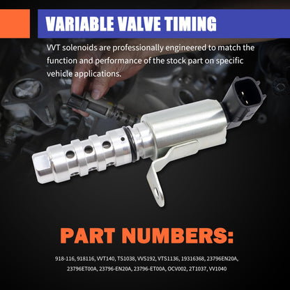 HiSport 918-116 23796EN20A Engine Variable Valve Timing VVT Solenoid Compatible with Nissan Sentra Versa Nv200 Versa Cube 1.8L 1.6L