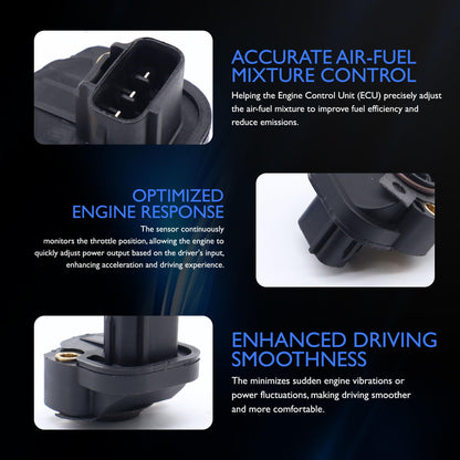 HiSport Throttle Position Sensor Comaptible with Chrysler Caravan 2000-2005,Pacifica 2004-2006,Town & Country 2001-2007,Comaptible with Dodge Plymouth