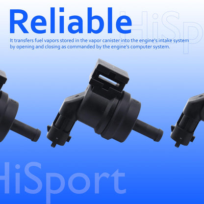 HiSport EVAP Vapor Canister Purge Valve Solenoid - Compatible with Hyundai Elantra 2011-2020,Elantra GT 2013-2020,Genesis 2015-2016,Tucson 2014-2017;Kia Forte 2014-2018,K900 2017,Soul 28910-2E000