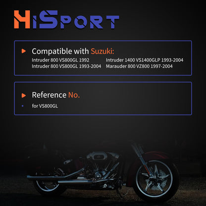 HiSport Carb Carburetor Rebuild Repair kits Compatible with Suzuki Intruder VS1400GLP VS800 VS800GL VZ800 2-Pack