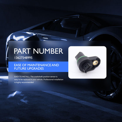 HiSport Crankshaft Position Sensor - Compatible with BMW Morgan Rolls-Royce Replaces 13627548995