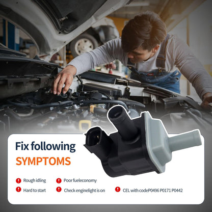 HiSport Vacuum Solenoid Valve Switch - Compatible with Lexus ES250 ES350 GS200T IS200T IS300 LS500 NX200T NX300 NX300H RC200T RX350 Scion FR-S IM Replaces 90910-12283