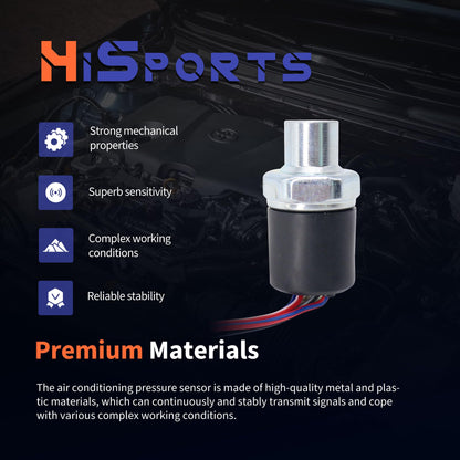 HiSport HVAC A/C Trinary Switch Replaces SW 11404C