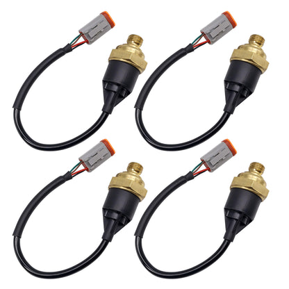 HiSport Oil Pressure Sensor Switch 1452862 Compatible with Volvo Scania 4-Series 114 124 DSC14 Truck 4PCS