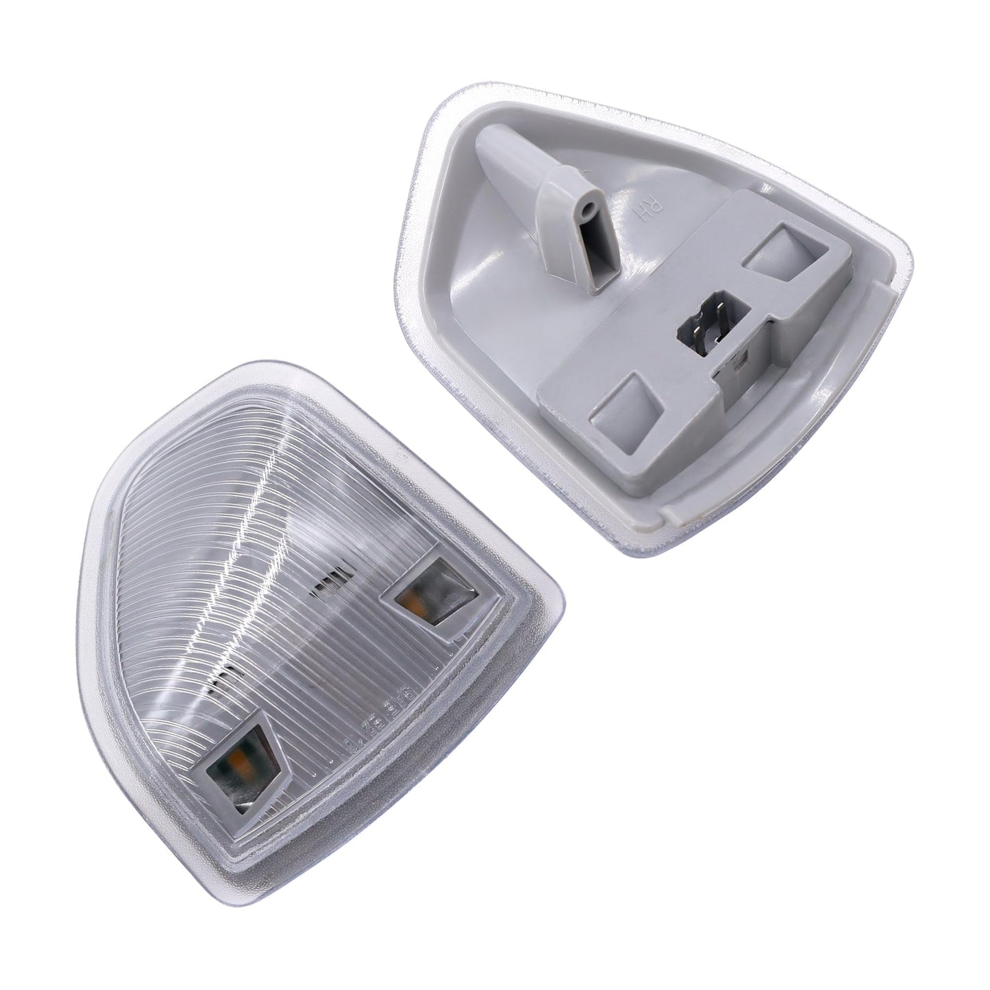 HiSport 68302828AA Left and Right LED Side Mirror Turn Signal Light Compatible with Dodge Ram 1500 2500 3500 Pickup 2010, 4000 4500 5500 2010, Ram 1500 2011-2019, 2500 3500 4000 4500 5500 2011-2018