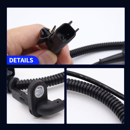 HiSport Front Driver or Passenger Side ABS Wheel Speed Sensor Compatible with Chevrolet Malibu 2013-2015, Impala 2014-2019, Malibu Limited 2016, Sedan Replace 22831244, 23483145