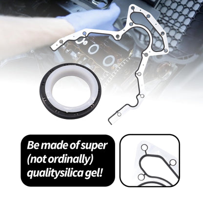 HiSport BS40640 Rear Main Seal Gasket Set - Compatible with LS LS1 LS6 LS2 LS3 LQ9 LQ4 4.8L 5.3L 5.7L 6.0L 6.2L Chevy Silverado Suburban Tahoe Trailblazer GMC Sierra