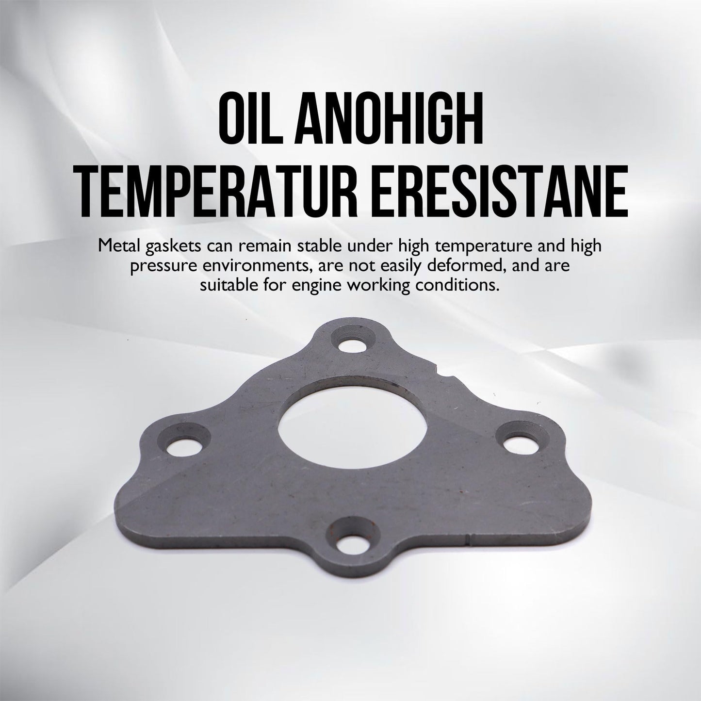 HiSport 12589016 Camshaft Retainer Plate Gasket - Compatible with Chevy III IV 4.8 5.3 5.7 6.0 6.2 LS LS1 LQ9 1997-2020 - Replace 12556437 551219