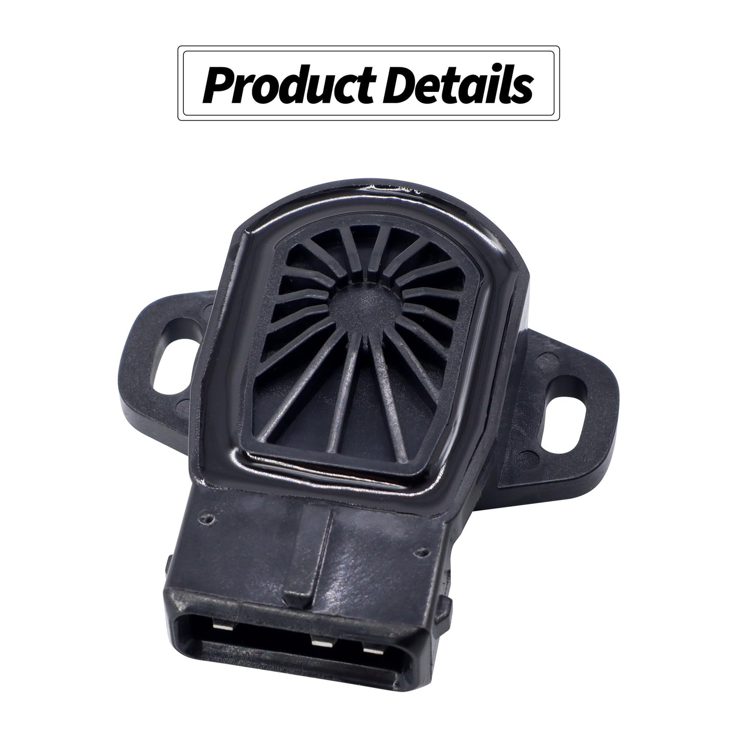 HiSport TPS Throttle Position Sensor MD628077 Compatible with Chrysler Sebring 2001-2005, Eclipse 1999-2005, Galant 1999-2004, Montero Sport & Replacement for Dodge Stratus, Replaces 158-0615, TH236