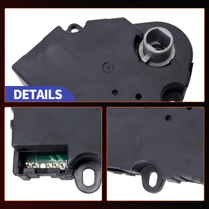 HiSport HVAC Blend Door Actuator - Compatible with Chevy Avalanche 1500 Avalanche 2500 Silverado 1500 HD Silverado 2500 HD Silverado 3500 Suburban 1500 Suburban 2500 Tahoe 1999-2002 - Replace 604-113