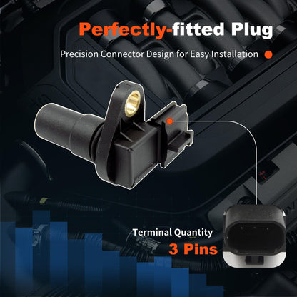 HiSport Output Transmission Speed Sensor 31935-8E007 - Compatible with Nissan Altima Cube Juke Maxima Murano NV200 Pathfinder Quest Rogue Sentra Tiida Versa X-Trail 2003-2014 1.6L 1.8L 2.0L 2.5L 3.5L