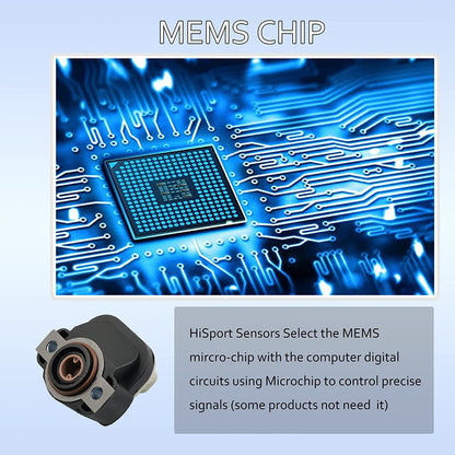 HiSport 5017479AA Throttle Position Sensor - Compatible with Chrysler Aspen Dodge Ram/B1500 2500 3500 Jeep Commander Mitsubishi Raider Replace #TH190 TPS333 5017479AA