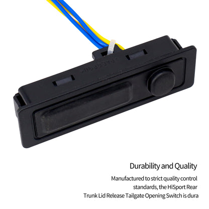 HiSport 25380-1AA0A Tailgate Release Button Trunk Switch - Compatible with Nissan Murano 2008 2009 2010 2011 2012 2013 2014
