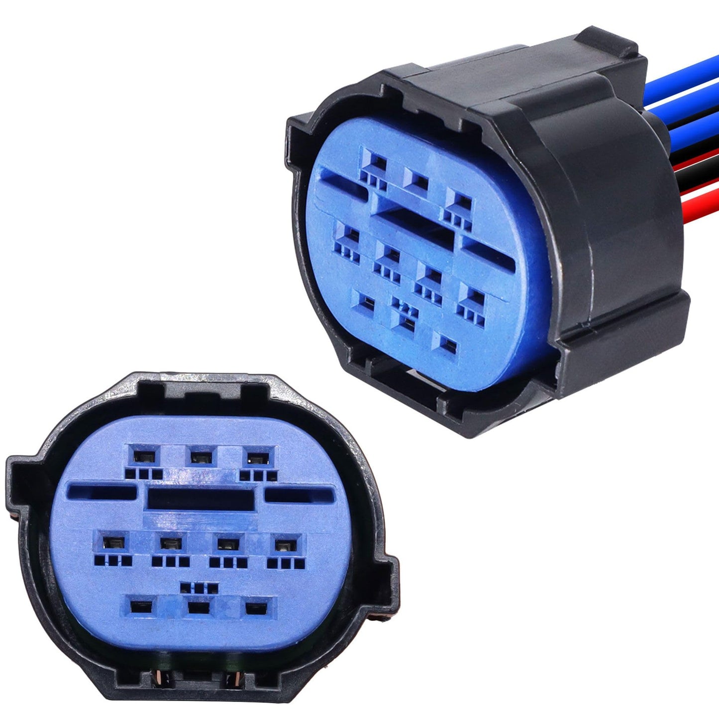 HiSport Halogen Headlight Connector Plug Pigtail Harness HP406-10021 Compatible with Hyundai Elantra 2017-2018,Replacement for Kia Telluride EX, LX, S, SX 3.8L V6 2020-2021