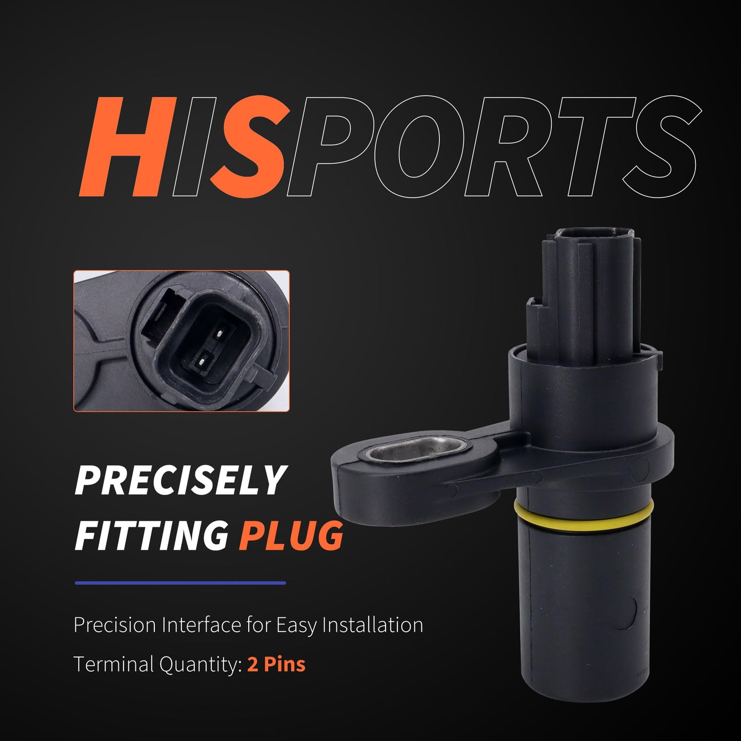 HiSport Automatic Transmission Speed Sensor - Compatible with Jeep Nitro 2009-2011 Wrangler 2003-2011 Ram 1500 2500 Liberty 2003-2010 Replaces 917-647