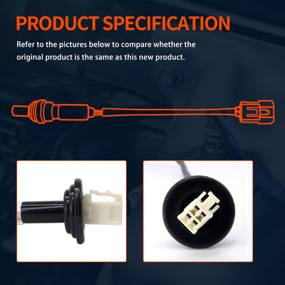 HiSport Downstream O2 Oxygen Sensor Compatible with Toyota Corolla 2003-2008 Matrix 2003-2008 Pontiac Vibe 2003-2008 1.8L L4 Replaces 234-4233
