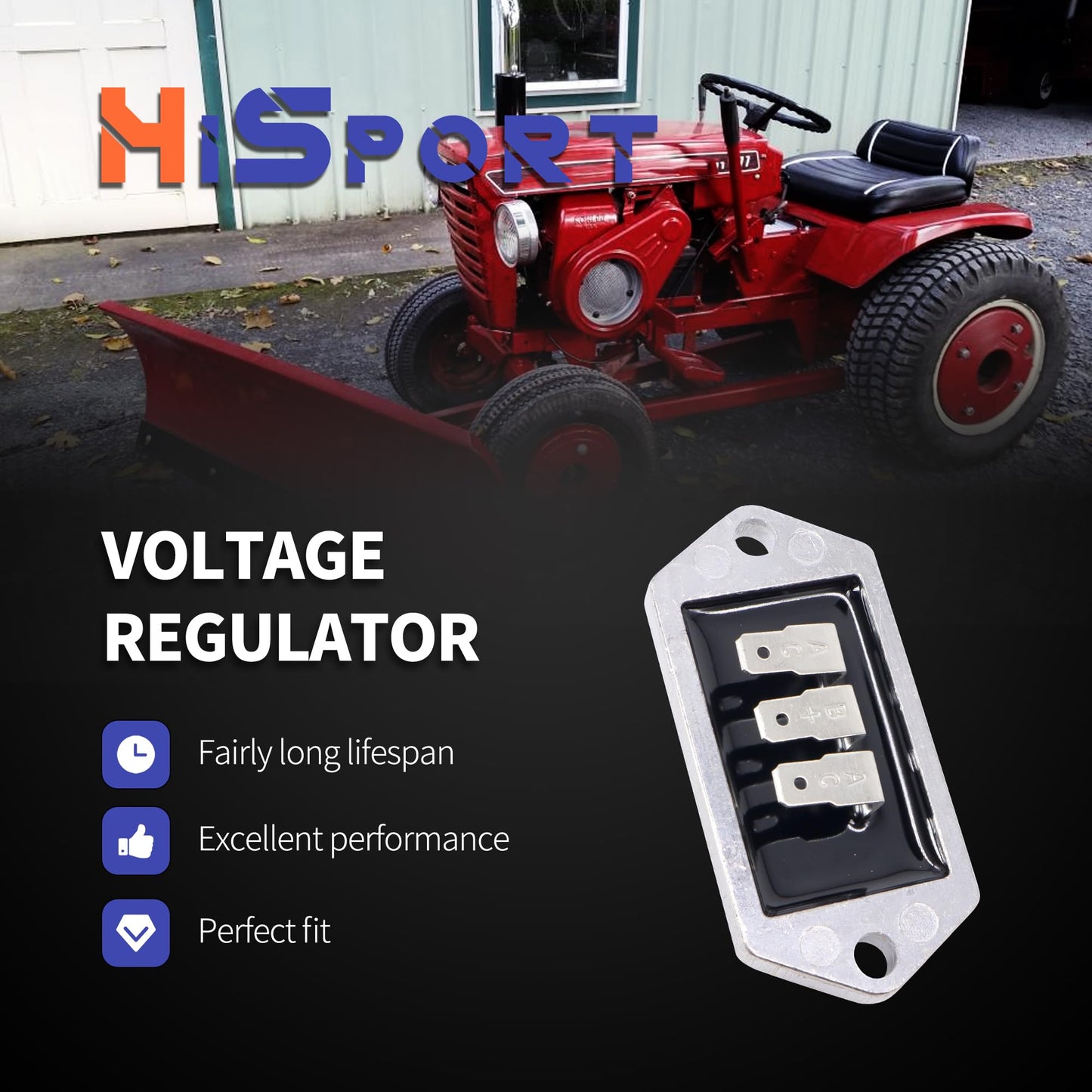 HiSport Voltage Regulator Rectifier 12/15 Amp Half Wave Compatible with Kohler Engines Replaces 25 403 35-S