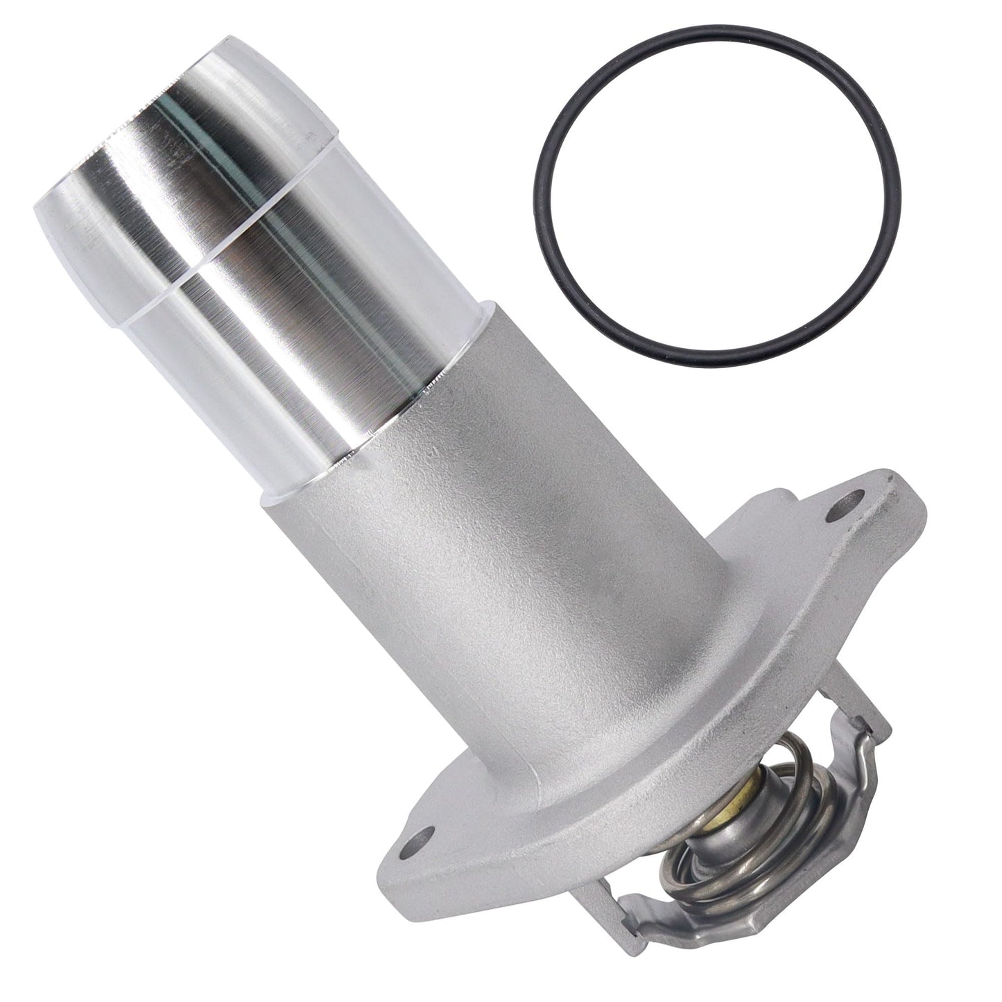 HiSport Engine Coolant Thermostat Housing Assembly - Compatible With Chevy Colorado GMC Canyon Hummer H3 H3T Isuzu I-280 I-290 I-350 I-370 Replace 15-11073