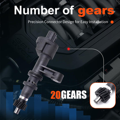 HiSport 78410-S04-901 Transmission Speed Sensor - Compatible with Honda Civic 1996 1997 1998 1999 2000 L4 1.6L - Replace 78410S04901 917-638 2VSS0126