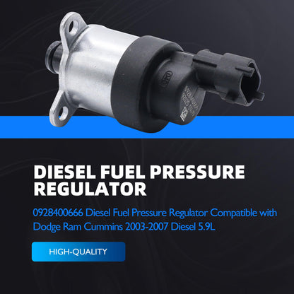 HiSport 5183245AA Diesel Fuel Injection Pressure Regulator Compatible With 2003-2009 Dodge Ram 2500 Pickup,2003-2008 Dodge Ram 3500 Pickup,2005 2006 2007 2008 2009 Dodge Ram 4000 Replace K05183245AA