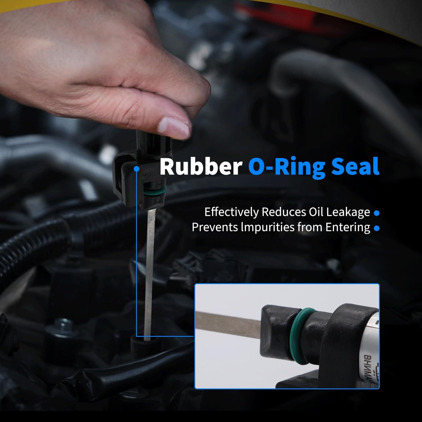 HiSport 31086-JA000 CVT Transmission Dipstick Compatible with Nissan Altima 2007-2020,Rogue 2013 2014 2015 2016 2017 2018 2019 2020 2021 2022,Maxima, Murano 2006 2007 2008-2022,Sentra 2017 2018 2019