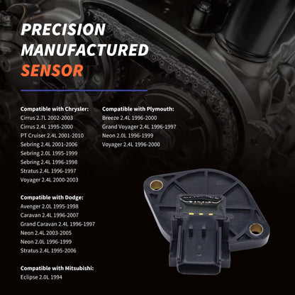 HiSport 4882251AB Camshaft Position Sensor - Compatible with Chrysler Cirrus PT Cruiser Sebring Stratus Voyager | Dodge Avenger Grand Caravan Neon Stratus | Mitsubishi Eclipse 1994-2010