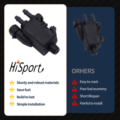 HiSport Vapor Canister Purge Valve 911-072 Compatible with BUICK CADILLAC CHEVY GMC VOLDSMOBILE PONTIAC 1990-1999 - Replaces 1997201 1997210