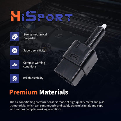HiSport Brake Light Switch 25320-JN00A Compatible with Infiniti Ex35 Ex37 FX35 FX45 FX50 G25 G35 G37 M35 Q40 Replacement for Nissan 350z Altima Nv1500 Pathfinder Rogue Titan Versa Frontier Xterra