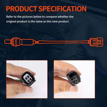 HiSport Oxygen O2 Sensor Upstream Downstream - Compatible with Honda CR-V 2.4L L4 Replacement 234-9131 234-4980