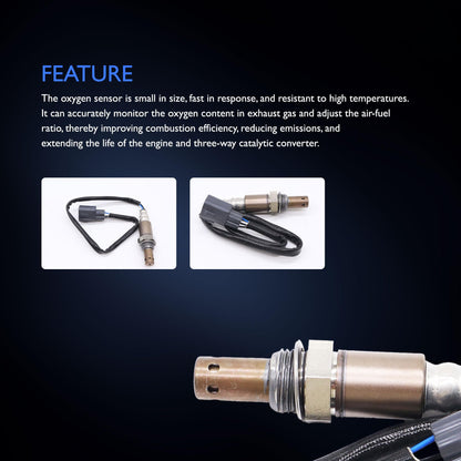 HiSport 234-9052 Oxygen Sensor Compatible with Pontiac Vibe 2005-2008, Lexus LS460 2007-2009, Toyota Corolla 2005-2008 Matrix 2005-2008 Yaris 2006, 2007, 2008, 2009, 2010, 2011, 2012