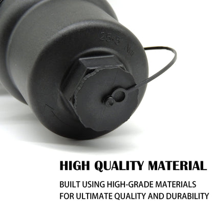 HiSport 06F115397F Oil Filter Housing Assembly Compatible with Audi A3 2006-2008, A4 2005-2009, TT 2008-2015, Volkswagen EOS 2007-2009, Golf 2012-2013, GTI Jetta Passat 2006-2008 Replace 06D115562