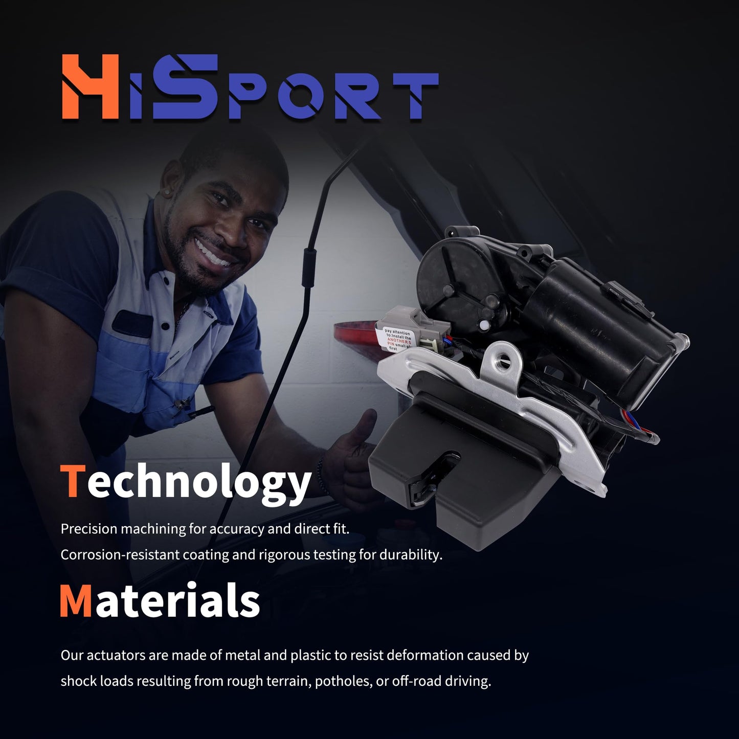 HiSport Liftgate Hatch Lock Latch Actuator GJ5Z-7443150 - Compatible with Ford Edge Escape Expedition Compatible with Lincoln MKX Nautilus Navigator 2015-2022 1.5L 2.0L 2.5L 2.7L 3.5L 3.7L