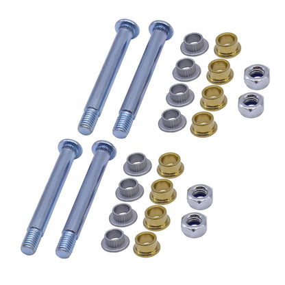 HiSport Door Hinge Pin and Bushing Repair Kits Compatible with 1994-2004 Ford Mustang Ranger Lincoln Door hinge roller pin (4 pins 2 Door)
