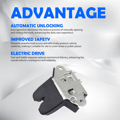 HiSport Rear Tailgate Trunk Latch Lock Actuator - Compatible with Hyundai Elantra 2015 2016 2017 2018 2019 2020 Replaces 81230-F2010 81230F2010