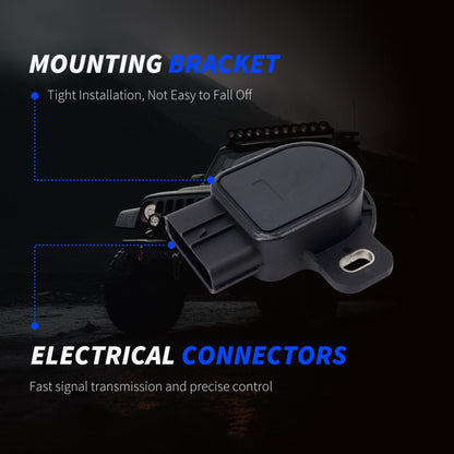 HiSport 699-199 Accelerator Pedal Position Sensor Assembly - Compatible with Acura MDX TL TSX Honda Accord CR-V Element Replaces 37971-RBB-003 37971-PZX-003 37971-RCA-A01