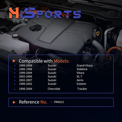 HiSport Fuel Injection Pressure Regulator PR4013 Replacement for Chevrolet Tracker for Suzuki Grand Vitara Aerio, 3.0 Bar