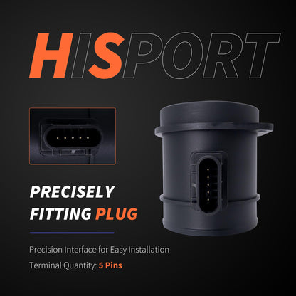 HiSport Mass Air Flow Sensor Meter 15875837 V6 3.0L 3.2L 3.6L Compatible with Buick Enclave, Cadillac CTS SRX, Chevy Traverse, GMC Acadia, Saturn Outlook, Suzuki XL-7