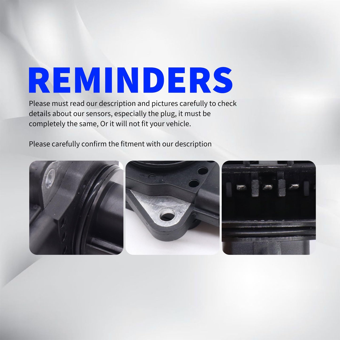 HiSport Mass Air Flow Sensor 22204-22010 Compatible with Lexus Toyota 2002-06 Camry,2003-08 Corolla,2001-10 Highlander,2000-07 4Runner,1999-10 Tacoma 3.4L 4.0L 2001-05 RAV4,ES300/RX300 3.0L