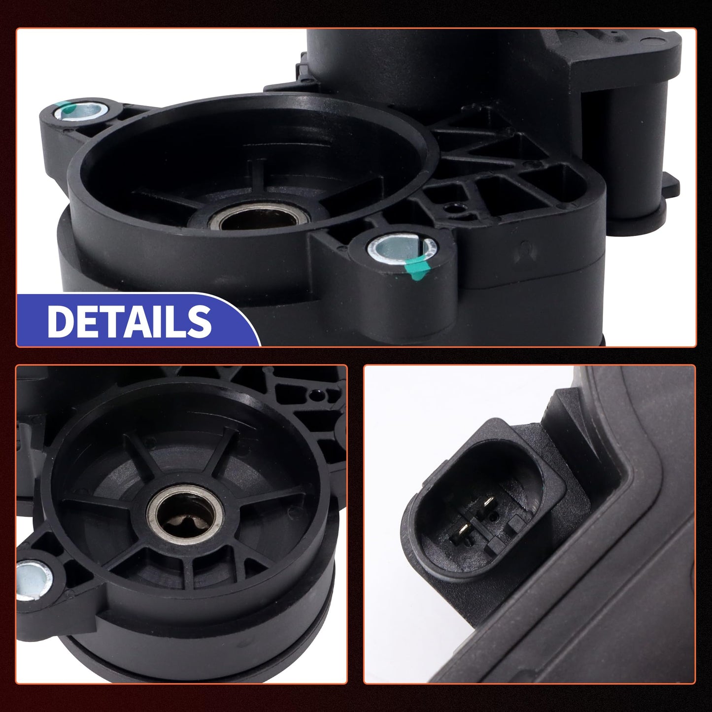 HiSport Rear Left Parking Brake Actuator Motor - Compatible with BMW 118i X1 X2 Jaguar E-Pace F-Pace I-Pace XE XF Land Rover Discovery Sport Range Rover Evoque Velar 2014-2024 - Replace LR061382