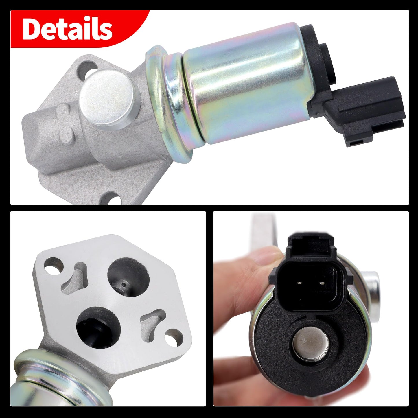 HiSport Fuel Injection Idle Air Control IAC Valve Compatible with Ford Expedition Explorer F-150 F-250 Taurus Mercury Sable Ranger 1997-2002 1U7Z-9F715-AA AC158 AC502 Replacement Part