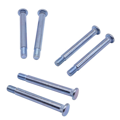 HiSport Door Hinge Pin and Bushing Repair Kits Compatible with 1994-2004 Ford Mustang Ranger Lincoln Door hinge roller pin (4 pins 2 Door)