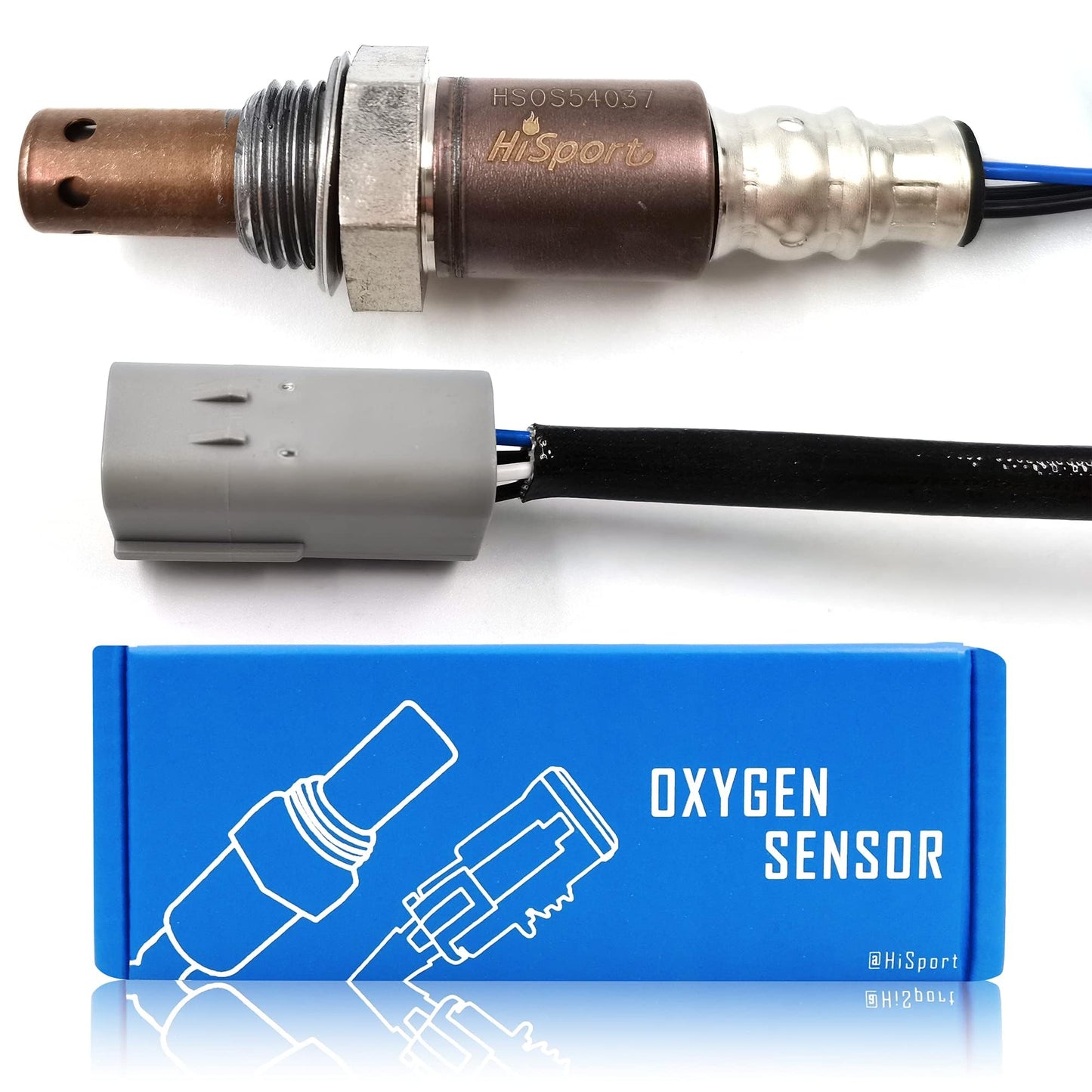 HiSport 234-9038 Oxygen Sensor, Compatible with Suzuki Equator 2009-2010, Nissan Xterra 2008-2010 Titan 2008-2012 Rogue 2010 Pathfinder 2008-2012 Maxima 2009 Frontier 2008-2010 Altima, Infiniti QX56