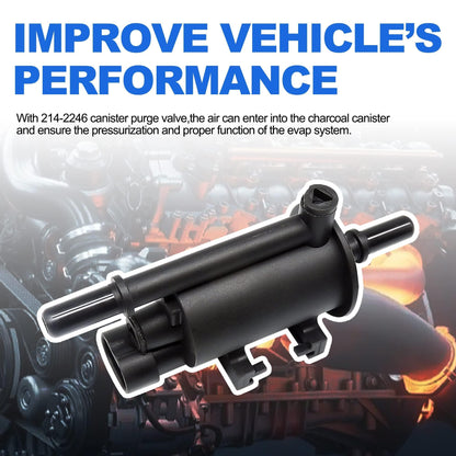 HiSport Vapor Canister Purge Valve Solenoid 911-035 - Compatible with Mini Cooper Buick LeSabre Park Avenue Regal Riviera Cadillac CTS Eldorado Chevrolet S10 Trailblazer