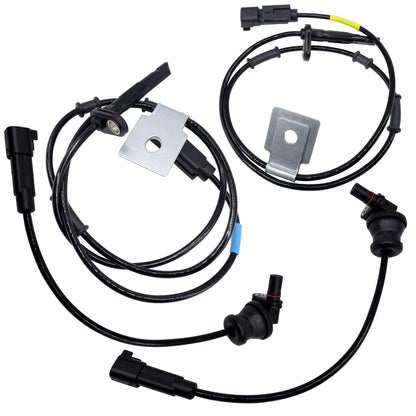 HiSport ABS Wheel Speed Sensor Front Rear Left and Right Compatible with Chevrolet Equinox LS LT 2010-2017 Replacement for GMC Terrain SLE SLT 4PCS Replaces ALS1994 ALS2199 ALS2234
