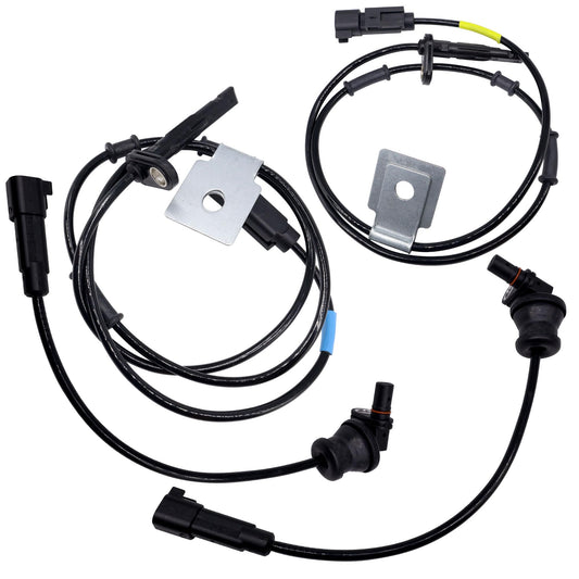 HiSport ABS Wheel Speed Sensor Front Rear Left and Right Compatible with Chevrolet Equinox LS LT 2010-2017 Replacement for GMC Terrain SLE SLT 4PCS Replaces ALS1994 ALS2199 ALS2234