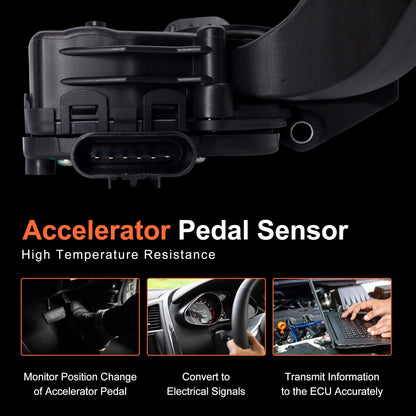 HiSport Acceleration Pedal with Position Sensor 25832864 699-105 15847349 Compatible with Cadillac Escalade & Chevrolet Avalanche Cheyenne Silverado Suburban Tahoe & GMC Sierra Yukon & Hummer H2