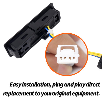 HiSport 25380-1AA0A Tailgate Release Button Trunk Switch - Compatible with Nissan Murano 2008 2009 2010 2011 2012 2013 2014