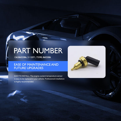 HiSport Engine Coolant Temperature Sensor - Compatible with Mini Replaces 13628602086 2112071 73390 8602086